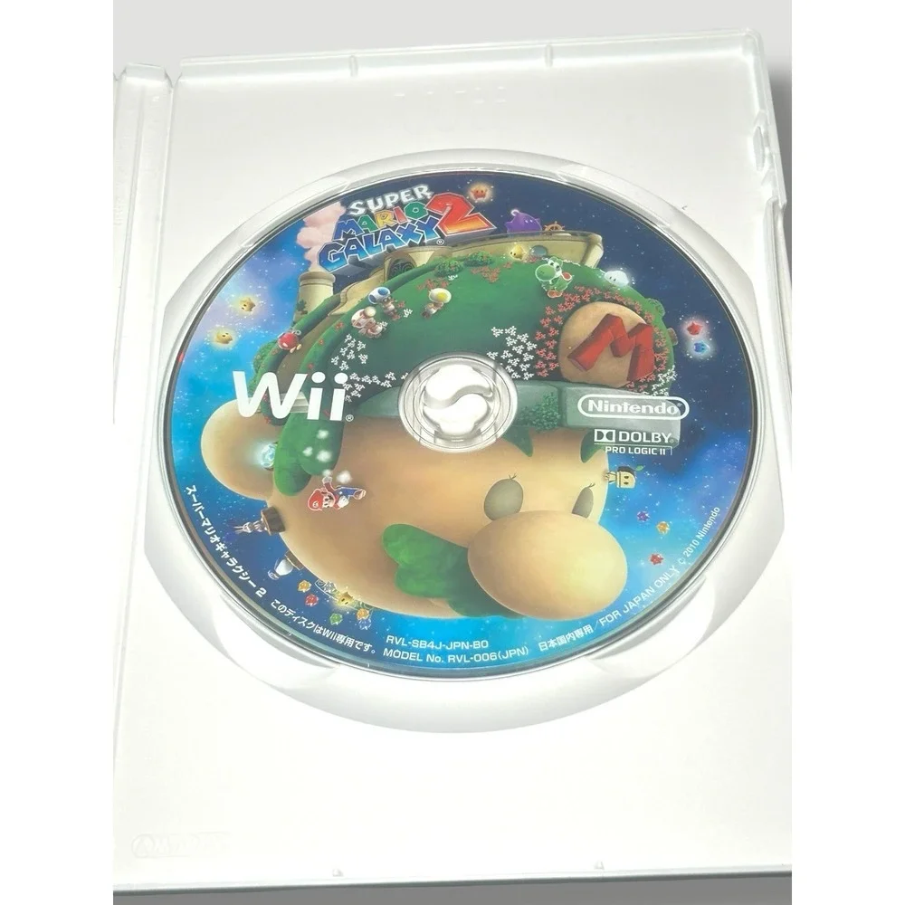 Nintendo Super Mario Galaxy 2 Wii 2010 Japanese Import (NTSC-J) CIB